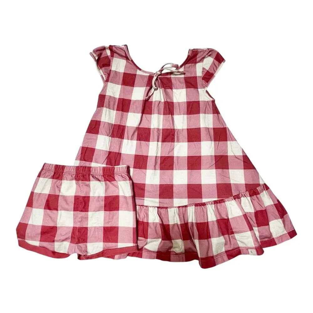 Omi Jo Gingham House Tunic Set Size 6